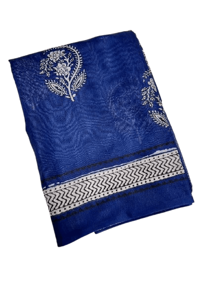Madhumitha Chanderi Saree – Digital Print Festive Collection