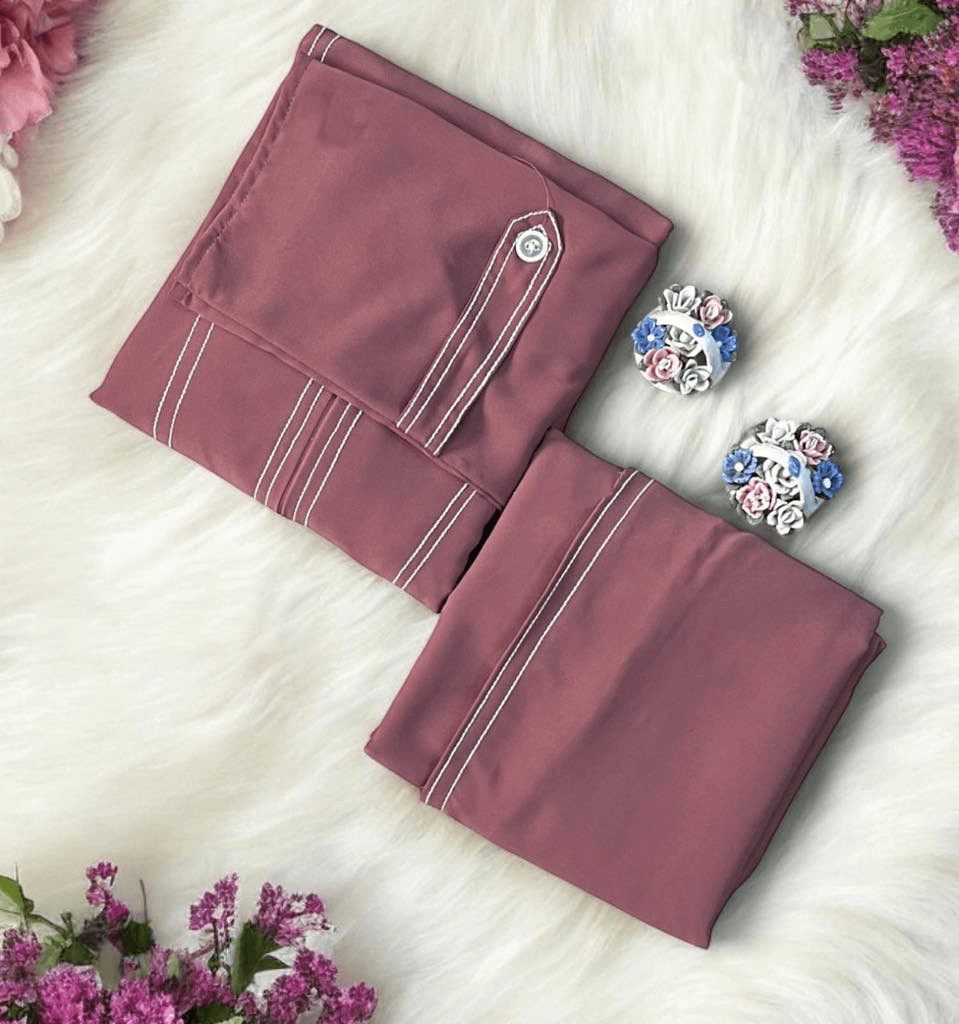 Maasa Thread Work Set – Premium Abaya & Khimar Collection