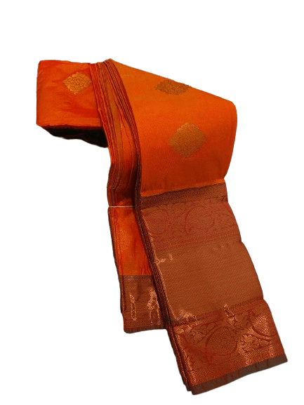 Arani Special Tana Soft Silk Saree – Grand Motif Weave with Contrast Pallu