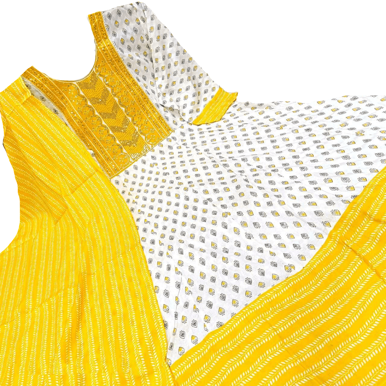 Anarkali Shawl Set – Heavy Cotton Flair Collection
