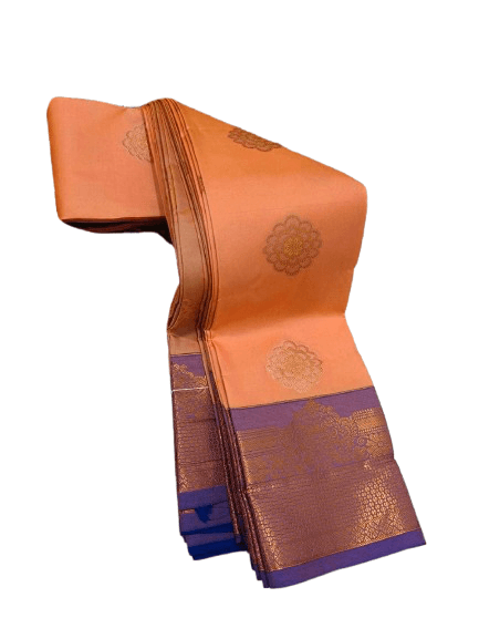 Arani Special Tana Soft Silk Saree – Grand Motif Weave with Contrast Pallu
