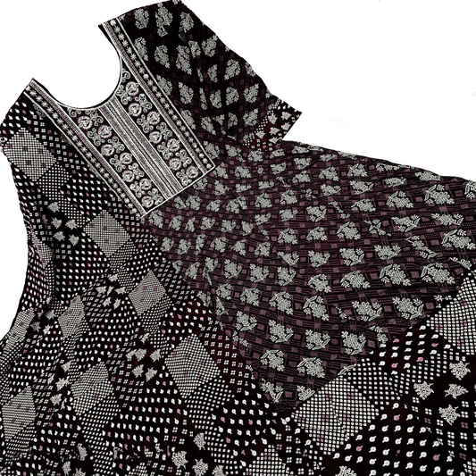 Anarkali Shawl Set – Heavy Cotton Flair Collection