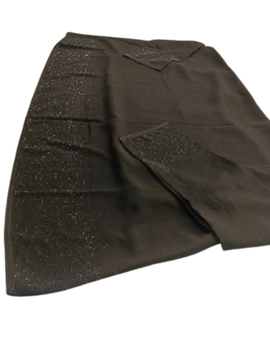 Firdous Stone Work Abaya – Semi Umbrella Collection