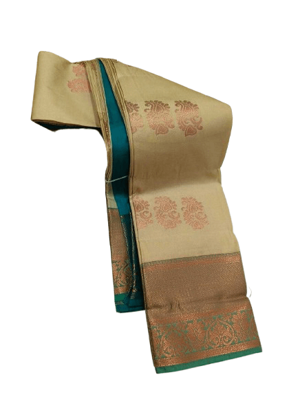 Arani Special Tana Soft Silk Saree – Grand Motif Weave with Contrast Pallu