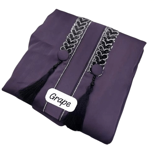 Diamond Chain Abaya – Front Open Luxury Collection