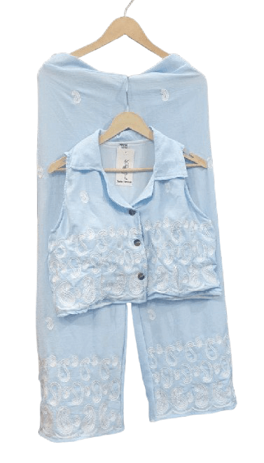 Padded Embroidery Co-ord Set – Premium Designer Collection