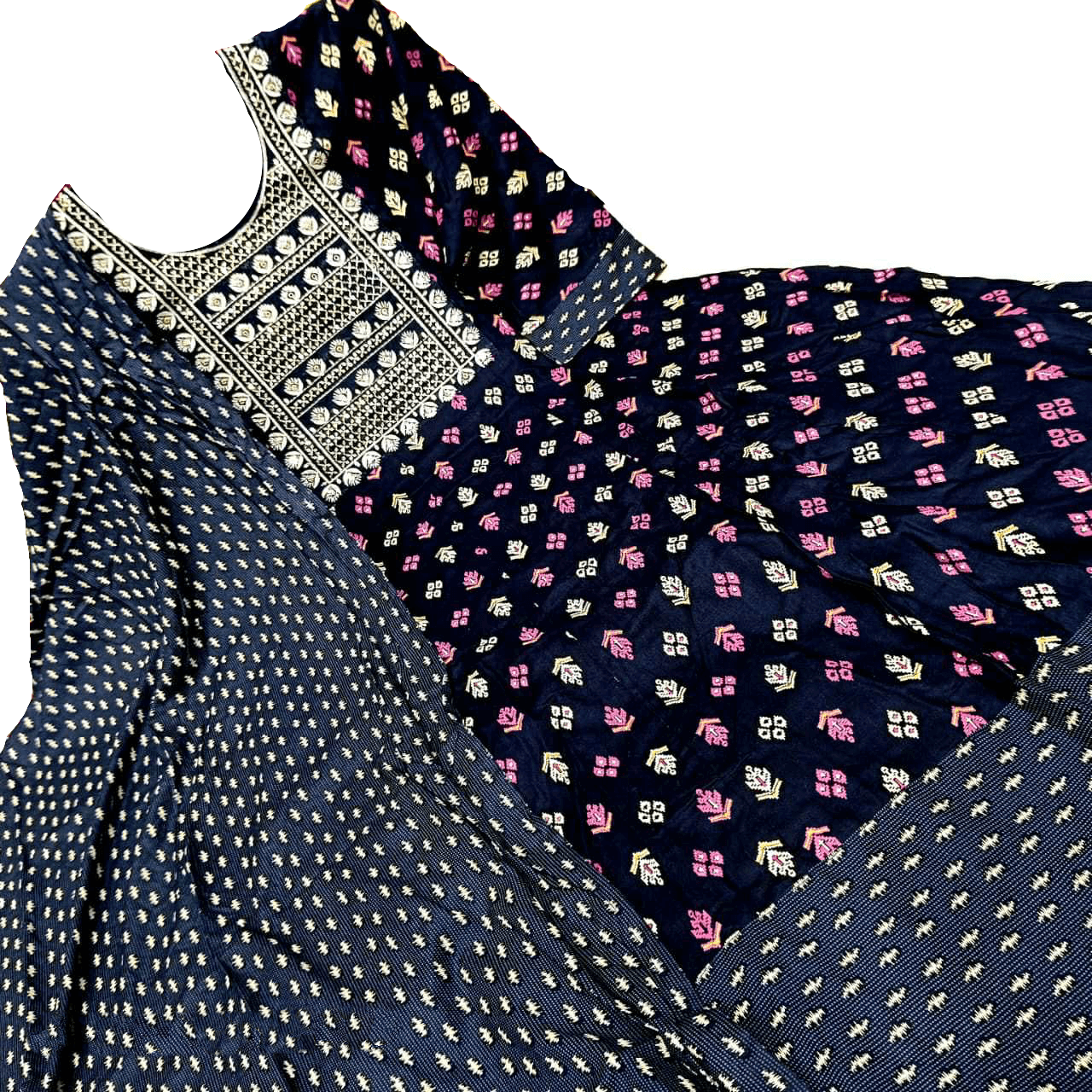 Anarkali Shawl Set – Heavy Cotton Flair Collection