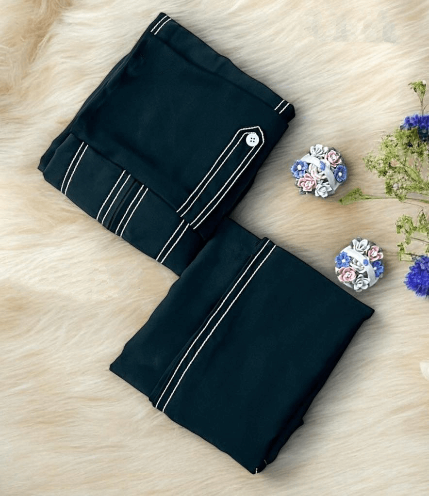 Maasa Thread Work Set – Premium Abaya & Khimar Collection