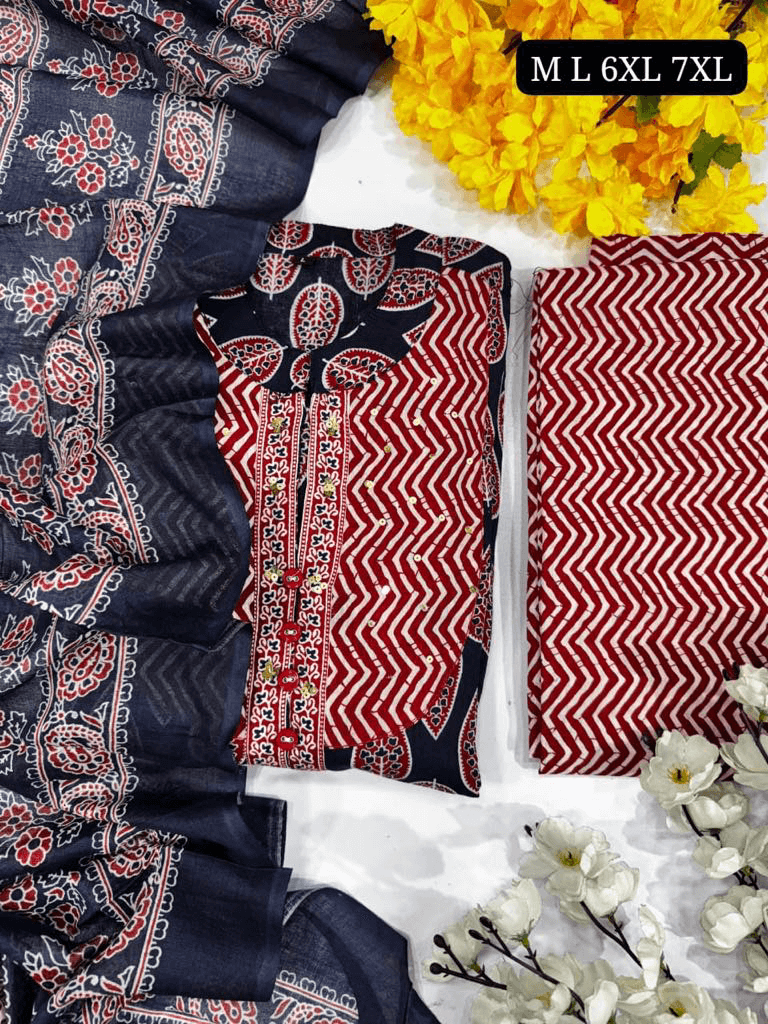 Jaipuri Anarkali Set – 100% Cambric Cotton Collection