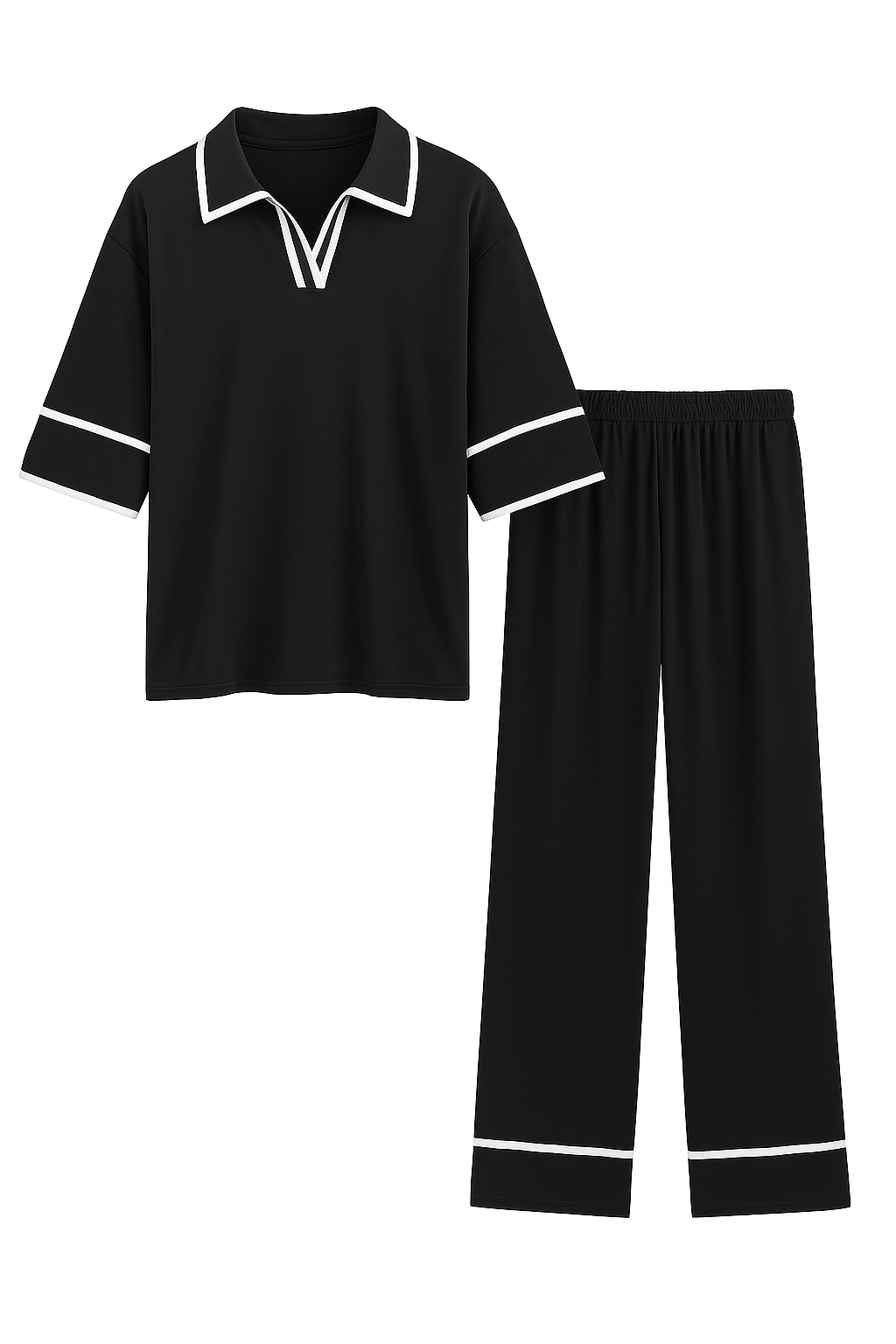 Premium Lycra Collar Cord Set – Imported Fashion Collection