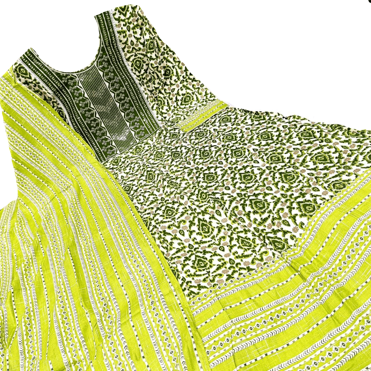 Anarkali Shawl Set – Heavy Cotton Flair Collection