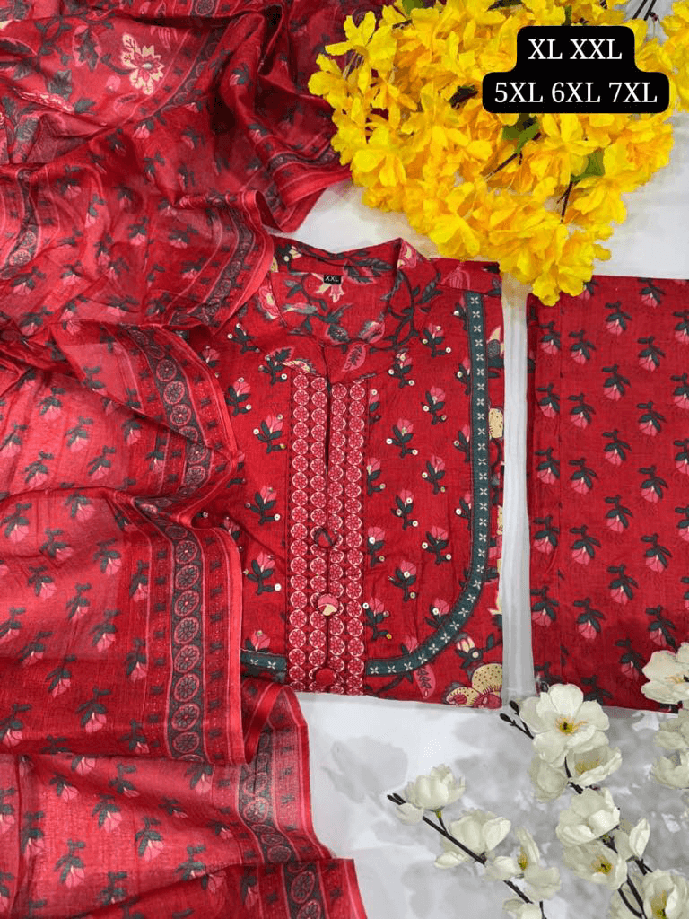 Jaipuri Anarkali Set – 100% Cambric Cotton Collection