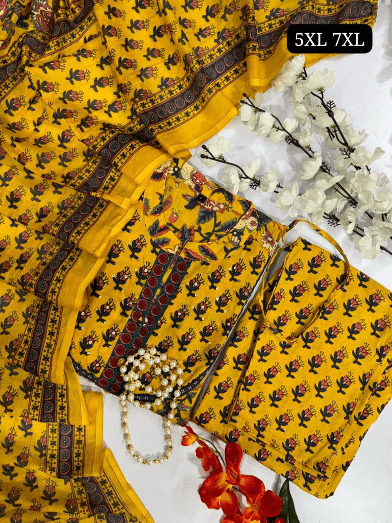 Jaipuri Anarkali Set – 100% Cambric Cotton Collection