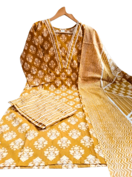 Kurti Pant Duptta Set