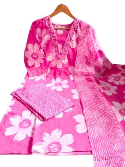 Kurti Pant Duptta Set