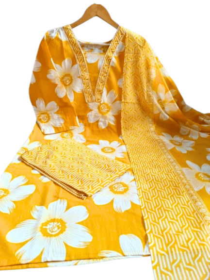 Kurti Pant Duptta Set