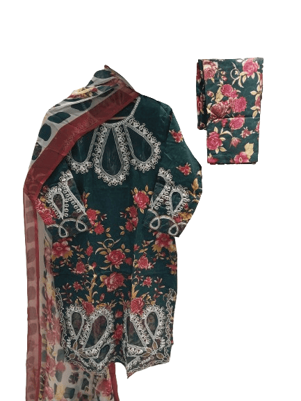 Sapphire Jazmin Lawn Suit with Chiffon Dupatta