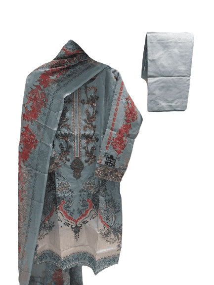 Sapphire Jazmin Lawn Suit with Chiffon Dupatta