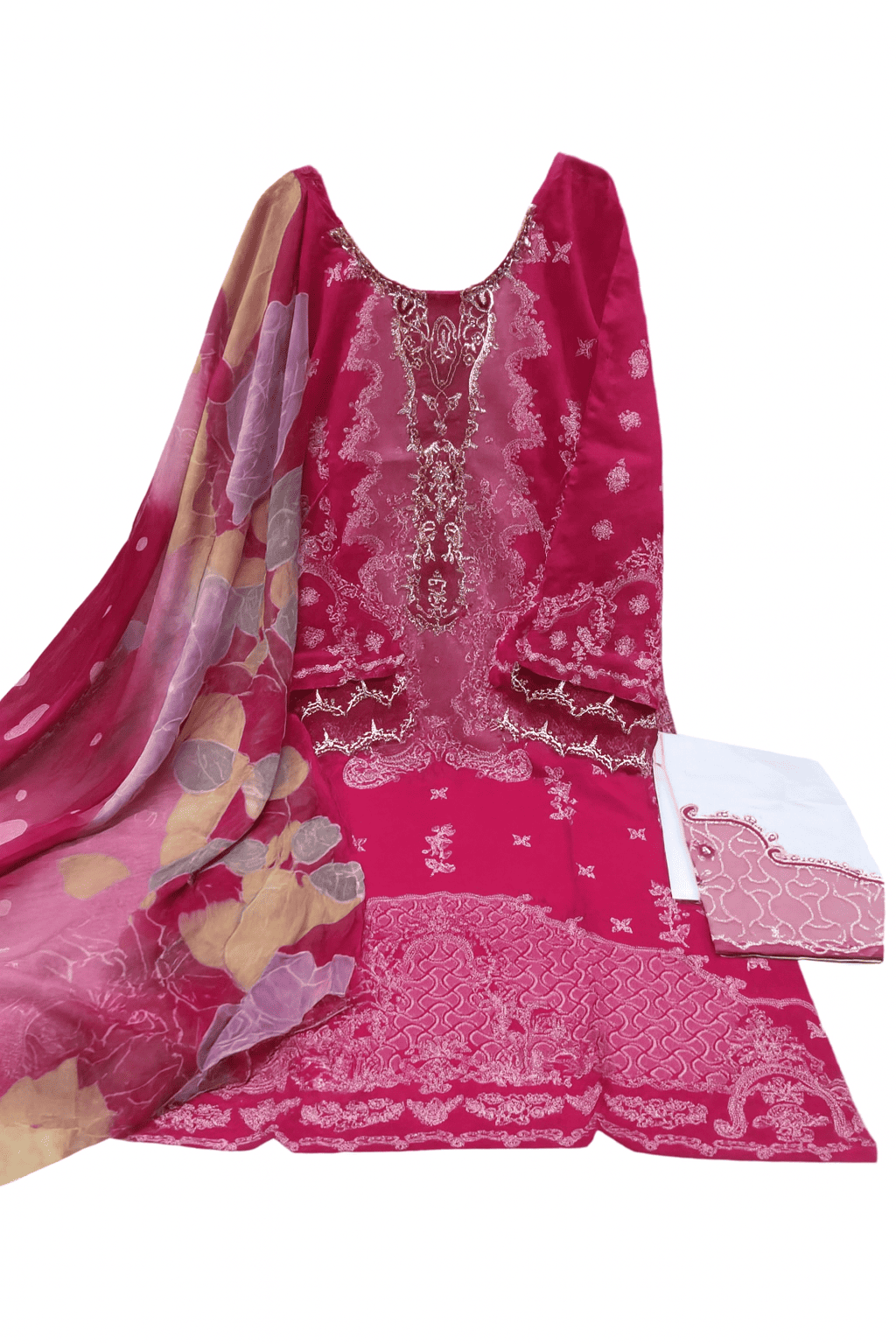 Sapphire Jazmin Lawn Suit with Chiffon Dupatta