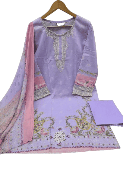 Sapphire Jazmin Lawn Suit with Chiffon Dupatta