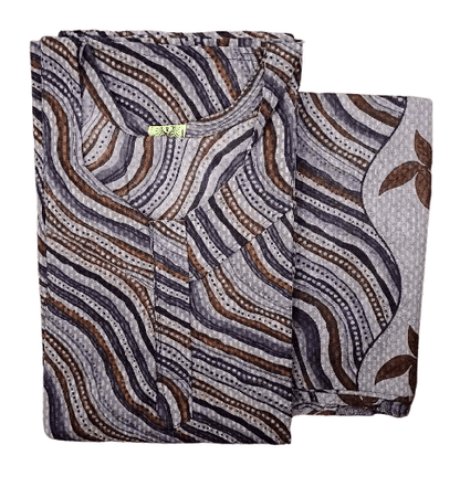 Pure Cotton Nighty with Dupatta Set – Batik Design Collection