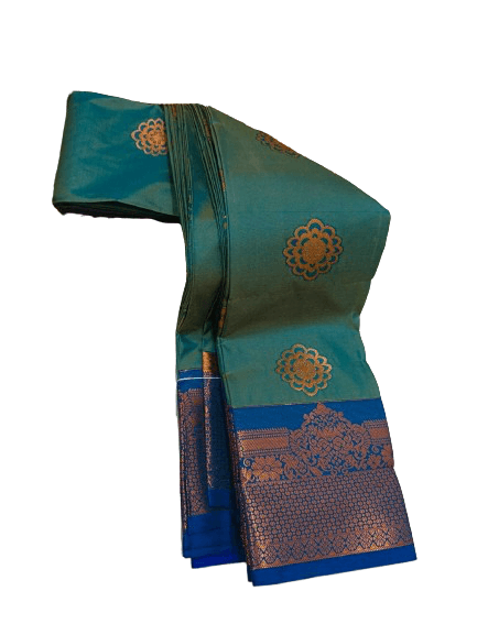 Arani Special Tana Soft Silk Saree – Grand Motif Weave with Contrast Pallu