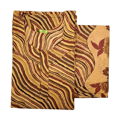 Pure Cotton Nighty with Dupatta Set – Batik Design Collection