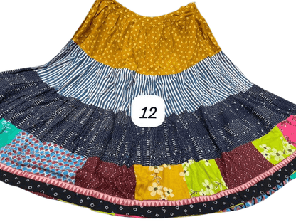 Ajrakh Elegance Skirt – 5 Meter Full Flair Collection