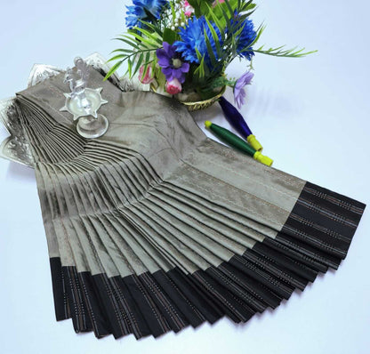 Grand Soft Silk Saree with Zari Pallu – Wedding & Party Wear