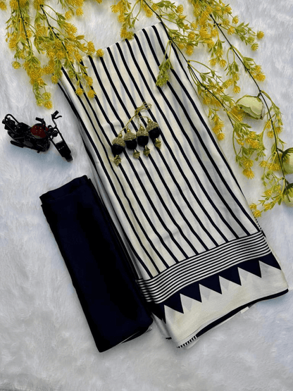 Premium Crepe Silk Saree – Designer Collection