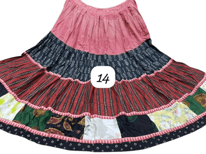 Ajrakh Elegance Skirt – 5 Meter Full Flair Collection