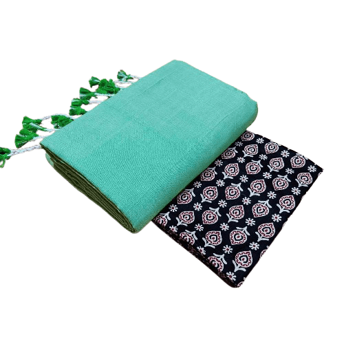 Khadi Cotton Saree Set