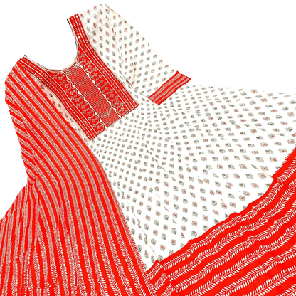 Anarkali Shawl Set – Heavy Cotton Flair Collection