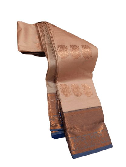 Arani Special Tana Soft Silk Saree – Grand Motif Weave with Contrast Pallu