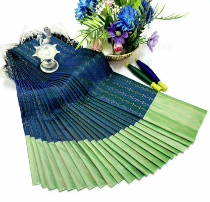 Grand Soft Silk Saree with Zari Pallu – Wedding & Party Wear