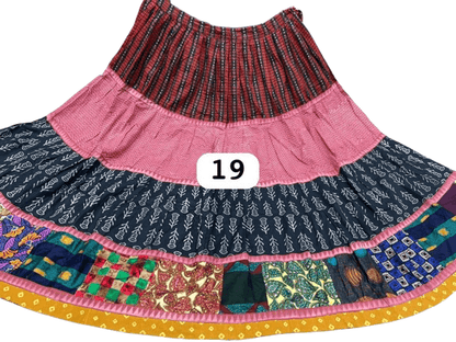 Ajrakh Elegance Skirt – 5 Meter Full Flair Collection
