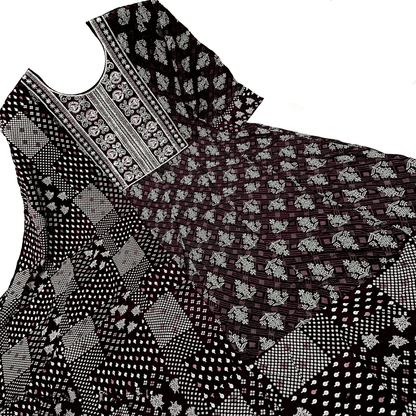 Anarkali Shawl Set – Heavy Cotton Flair Collection
