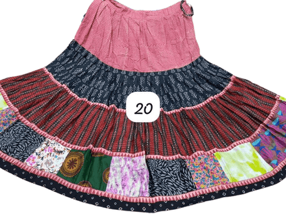 Ajrakh Elegance Skirt – 5 Meter Full Flair Collection