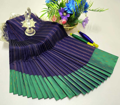 Grand Soft Silk Saree with Zari Pallu – Wedding & Party Wear