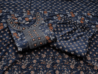 Premium Cotton Three Piece Set – Complete Kurti Collection