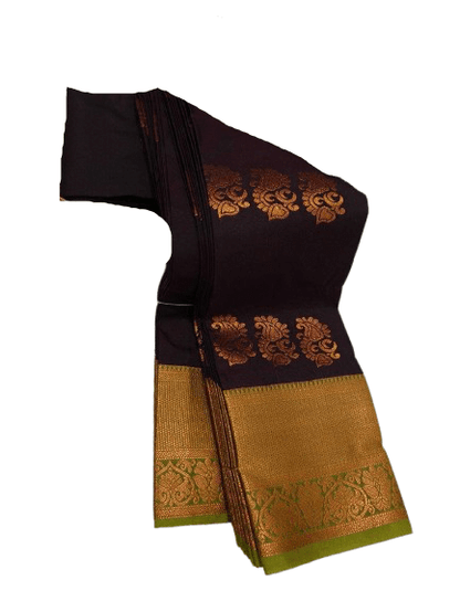 Arani Special Tana Soft Silk Saree – Grand Motif Weave with Contrast Pallu