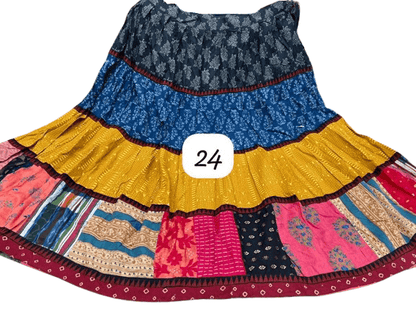 Ajrakh Elegance Skirt – 5 Meter Full Flair Collection