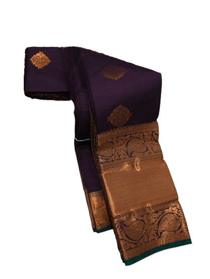 Arani Special Tana Soft Silk Saree – Grand Motif Weave with Contrast Pallu