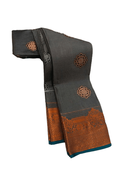 Arani Special Tana Soft Silk Saree – Grand Motif Weave with Contrast Pallu