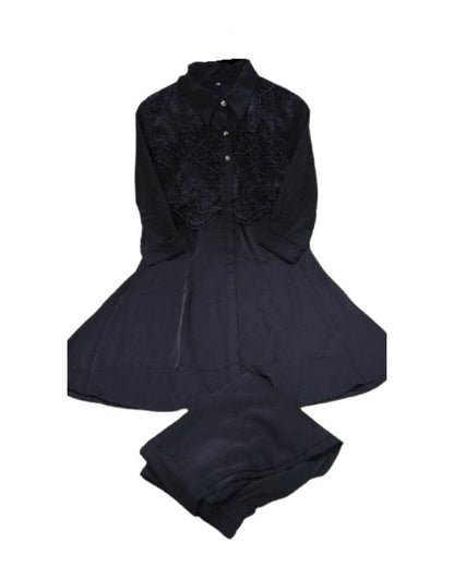 Western Co-ord Set – Heavy Cutwork Patch Collection