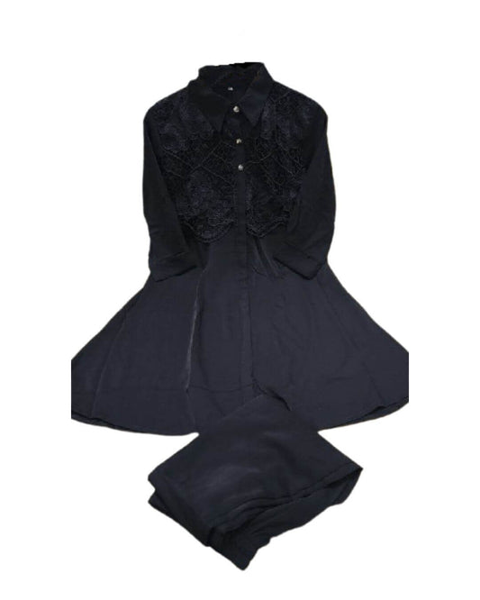 Western Co-ord Set – Heavy Cutwork Patch Collection