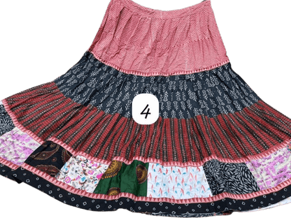 Ajrakh Elegance Skirt – 5 Meter Full Flair Collection