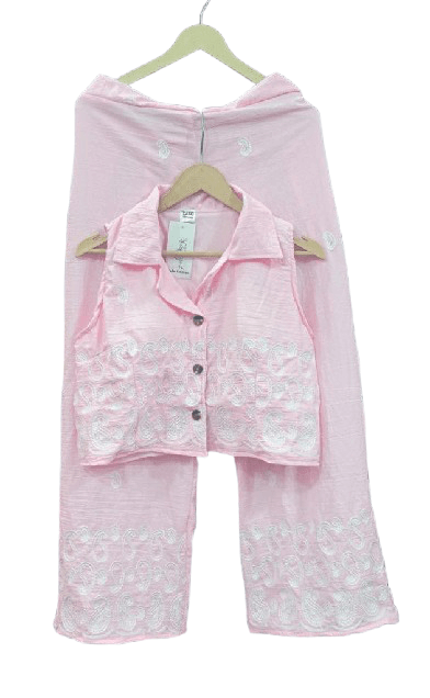 Padded Embroidery Co-ord Set – Premium Designer Collection