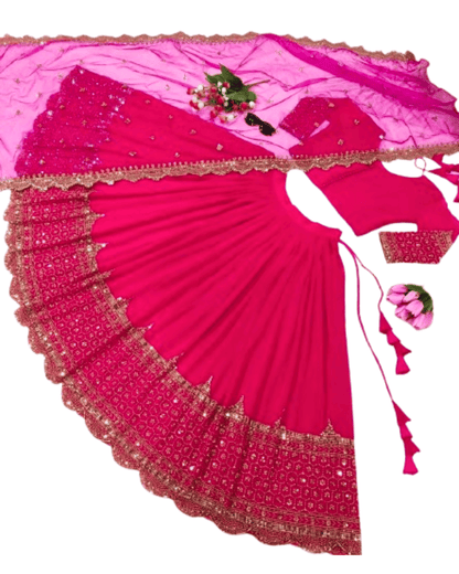 Lehenga with Choli & Dupatta