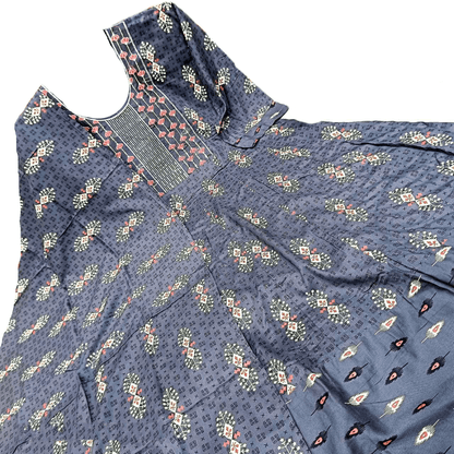 Anarkali Shawl Set – Heavy Cotton Flair Collection